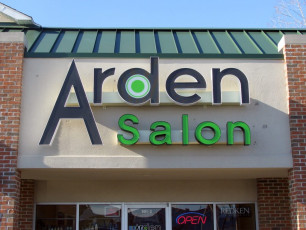 Arden Salon - Channel Letters