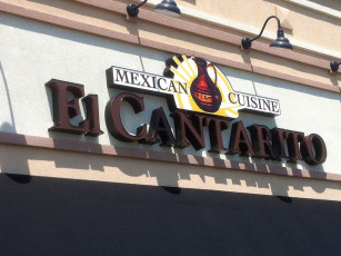 El Cantarito - Channel Letters