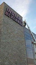 Indiana Beverage - Halo-Lit Channel Letters