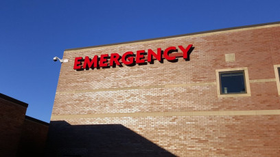 Porter Valparaiso Medical Center ER - Channel Letters