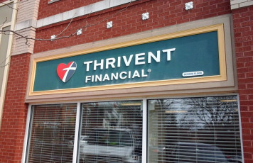 Thrivent Financial - Flat-Cut Dimensional Logo & Letters