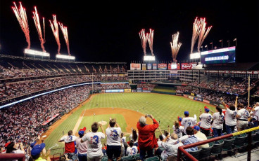 Arlington (Texas Rangers) - Budweiser Sign