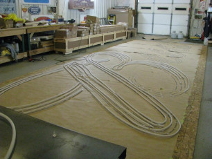 Arlington (Texas Rangers) - Budweiser Sign Construction