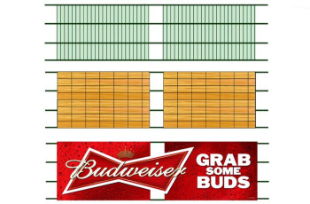 Arlington (Texas Rangers) - Budweiser Sign Plans