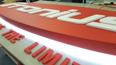 Fronius - Back-lit Channel Box & Dimensional Letters #2