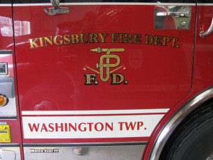 Kingsbury Fire Dept - Fire Engine Graphics