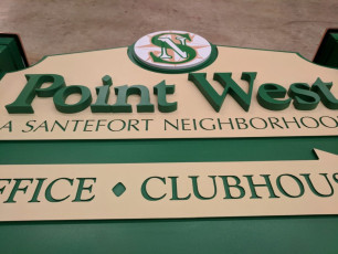 Point West - Routed Foam Post and Panel