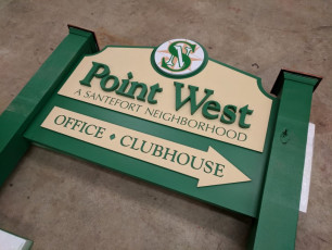 Point West - Routed Foam Post and Panel #2
