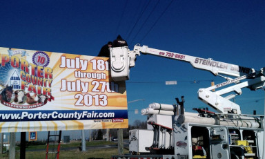 Porter County Fair - Billboard