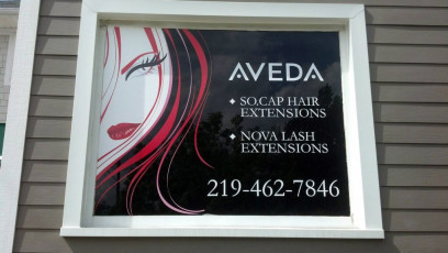 Salon Amara - Window Graphics #3
