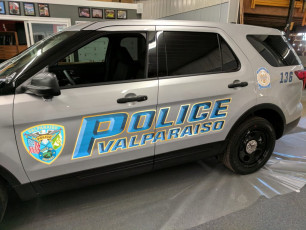 Valparaiso Police Dept - Reflective Vehicle Graphics #2