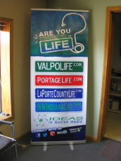 Valpo Life - Retractable Banner