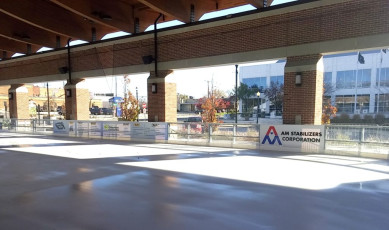 Valpo Parks - Urschel Pavilion Ice Rink Board Ads
