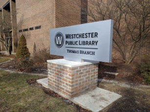 Westchester Public Library - Monument Sign #2