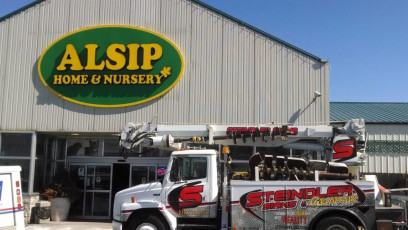 Alsip - Illuminated Sign Cabinet