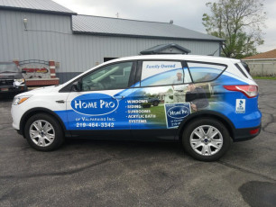 Home Pro - Partial Vehicle Wrap
