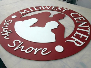 Midwest Center - Dimensional Logo
