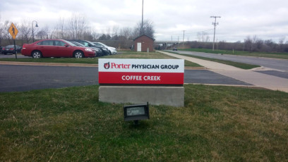 Porter Physician Group - Monument Sign Faces