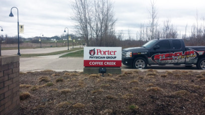 Porter Physicians Group - Monument Sign Faces