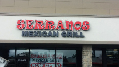 Serranos Mexican Grill - Channel Letters